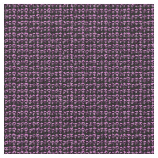 Puntas calaveras rosas. tyg (Närbild)