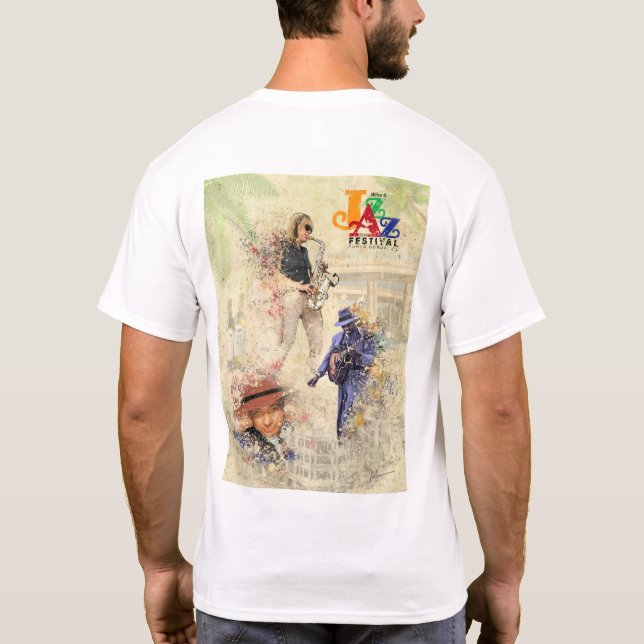 Puntas Gorda vin 2016 & Jazzaffischdesign Tee (Baksida)