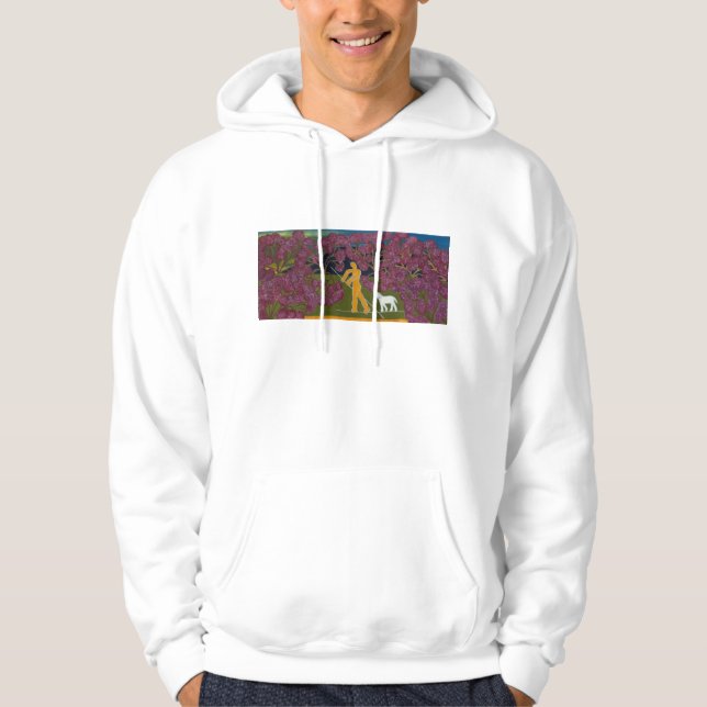 Punting i floden Avon 2011 Sweatshirt Med Luva (Framsida)