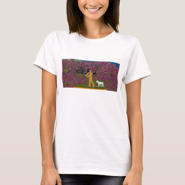 Punting i floden Avon 2011 Tee Shirt (Framsida)