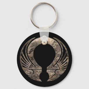Punto Omega - logotyprunda Keychain Nyckelring