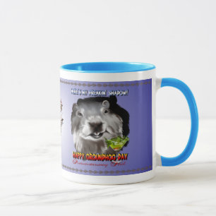 Punxsutawney Phils skuggar muggen Mugg