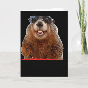 Punxsutawney Woodchuck-älskare & Groundhog-fans Kort