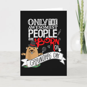 Punxsy Phils söta Groundhog Day den 2 februari föd Kort
