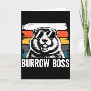 Punxy Phils Groundhog Day-kostym 2 februari Bur Kort