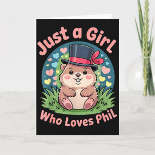 Punxy Phils Groundhog Day-kostym 2 februari Klipp Kort