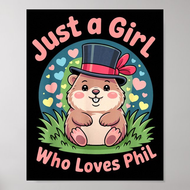 Punxy Phils Murmeldags Kostym 2 Februari Klipp Poster (Framsidan)