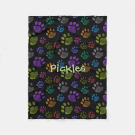 Pup Paw Fleece Hundfilt, Liten