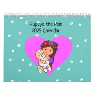 Pupeye Pom Calendar 2025 Kalender