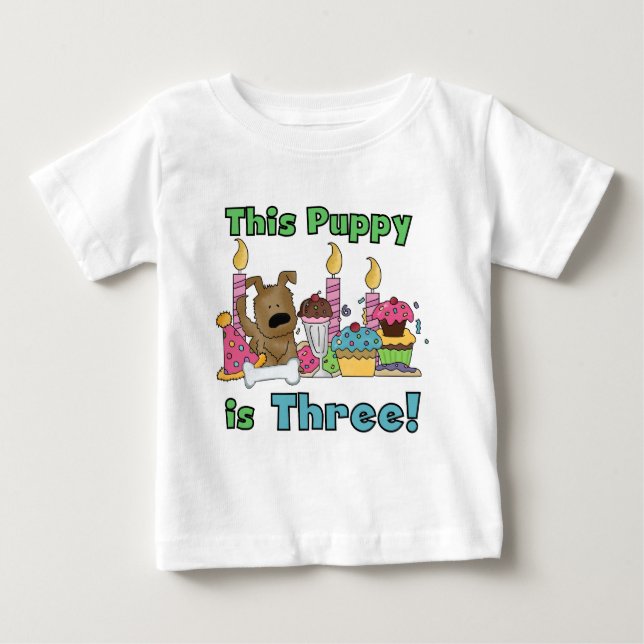 Puppen är tre skjortor och gåvor t shirt (Framsida)