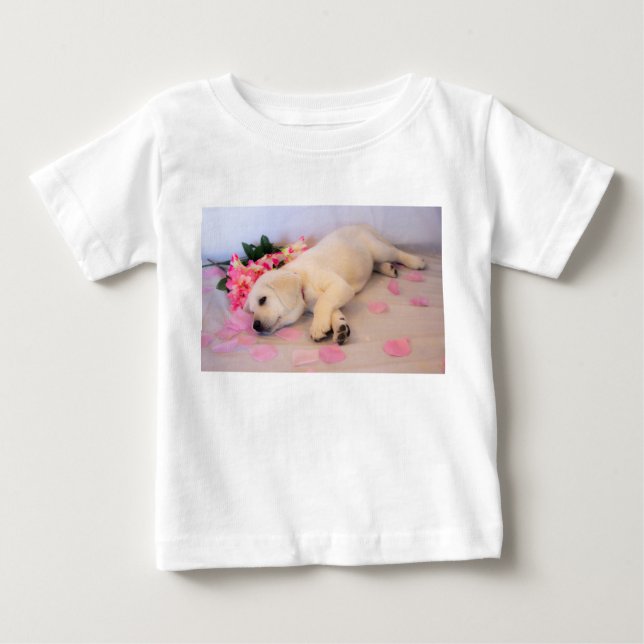 Puppespolare Blommor 01 T Shirt (Framsida)