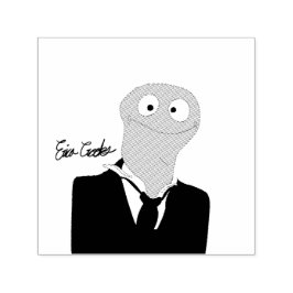 Puppet looking at you självfärgande stämpel