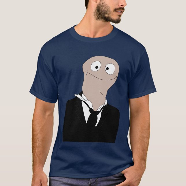 Puppet looking at you t shirt (Framsida)