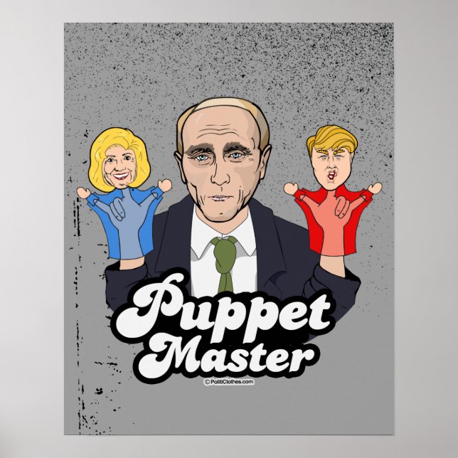 Puppet Master Putin Poster (Framsidan)