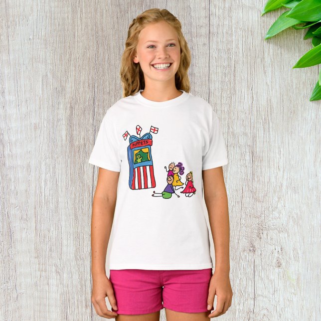 Puppet Show Girls T-Shirt (Skapare uppladdad)