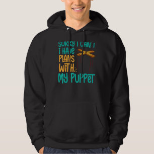 Puppeteer Doll Ventriloquist Puppet teater Puppet Hoodie