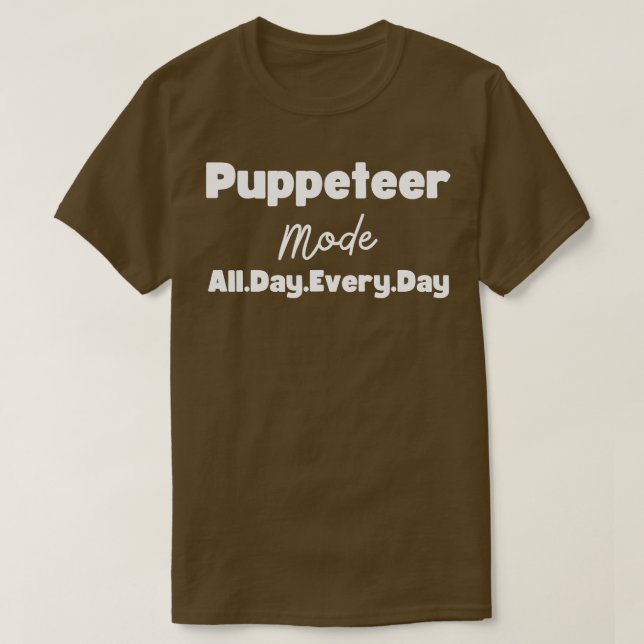 Puppeteer T Shirt (Design framsida)