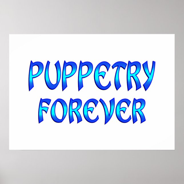 Puppetry Forever Poster (Framsidan)