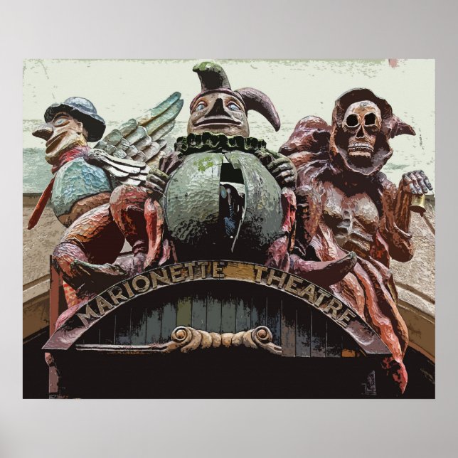 Puppets teater poster (Framsidan)