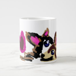 Puppies Valentine Jumbo Mugg