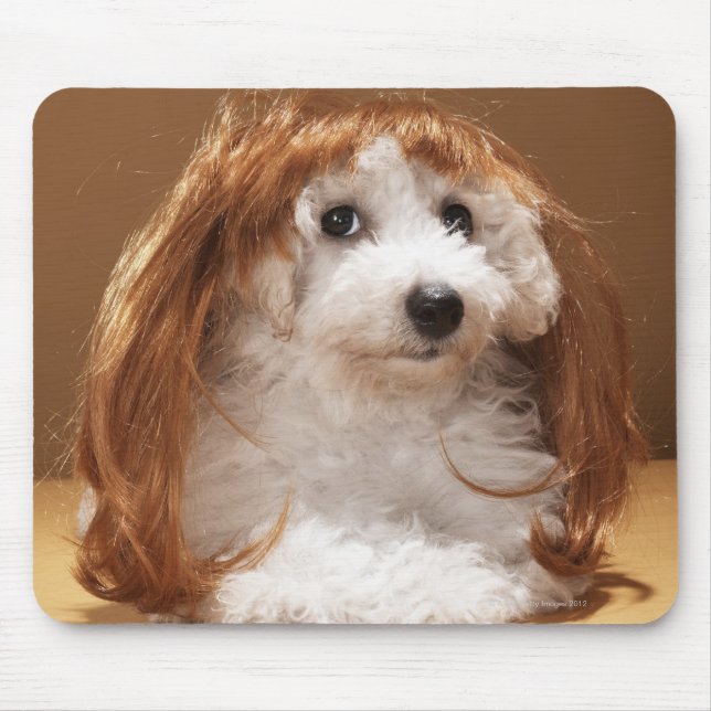 Puppiklädd med ingefärgwik musmatta (Framsidan)