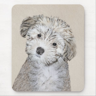 Puppmålning i Havanna - Cute Original Hund Art Musmatta