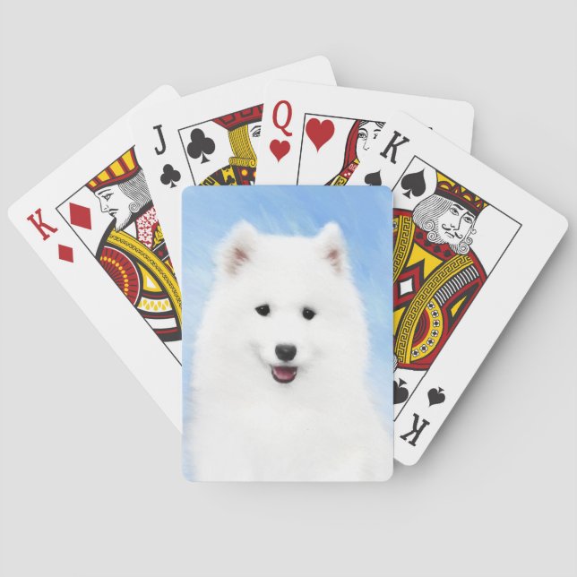 Puppmålning i provexemplar - Cute Original Hund Ar Casinokort (Baksidan)