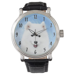 Puppmålning med samopisk färg - Cute Original Hund Armbandsur