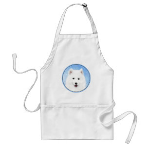 Puppmålning med samopisk färg - Cute Original Hund Förkläde