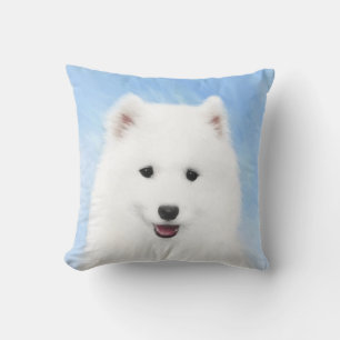 Puppmålning med samopisk färg - Cute Original Hund Kudde