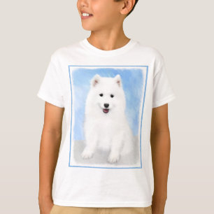 Puppmålning med samopisk färg - Cute Original Hund T Shirt