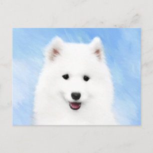 Puppmålning med samopisk färg - Cute Original Hund Vykort