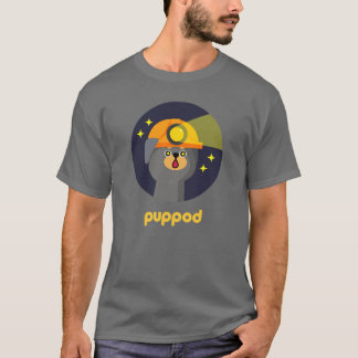 PupPod Ljus Endast resultatmärke T Shirt