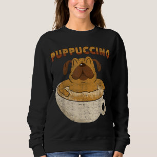 Puppuccino - Hund älskare Cappuccino Älskare - kaf T Shirt