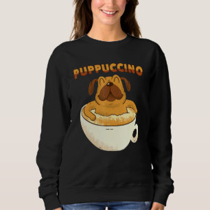 Puppuccino - Hund Cappuccino - Coffee Hundar T Shirt