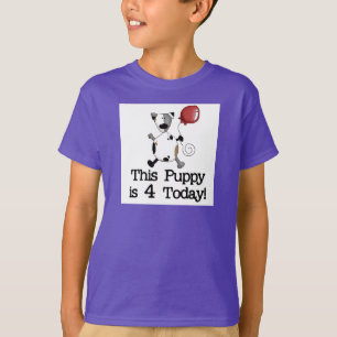 Puppy är 4 dagskjortor och gåvor t-shirt