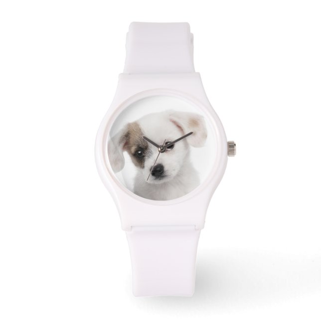 Puppy av kor (2 månader gammal) armbandsur (Framsida)