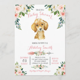 Puppy Baby Shower-inbjudan, Inbjudningar