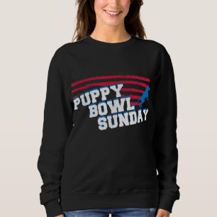 Puppy Bowl Söndag Cute Hund älskare Gift T Shirt