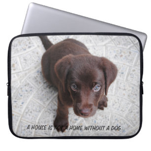 Puppy-citat Laptop Fodral
