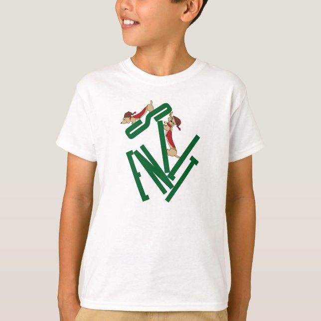 Puppy Dachshund Kärlek Silent - Funny Wiener Hund T Shirt (Framsida)