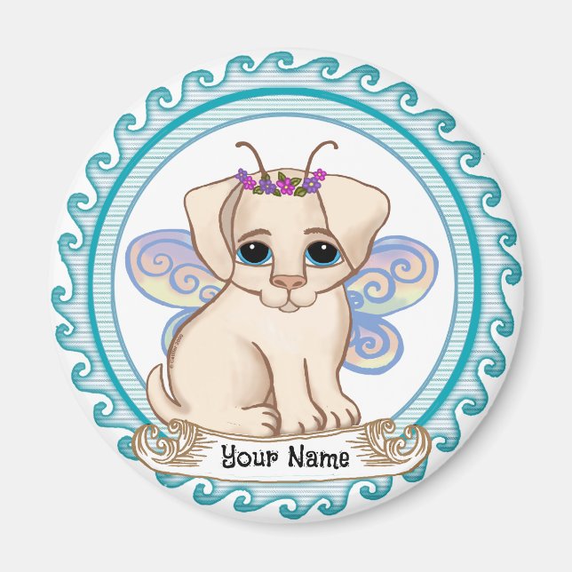 Puppy Dog Fairy   Magnet (Framsidan)