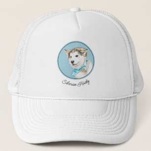 Puppy-färgning i siberian husky - Originalteckning Keps