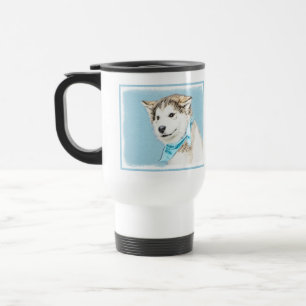 Puppy-färgning i siberian husky - Originalteckning Resemugg