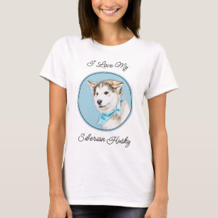 Puppy-färgning i siberian husky - Originalteckning T Shirt
