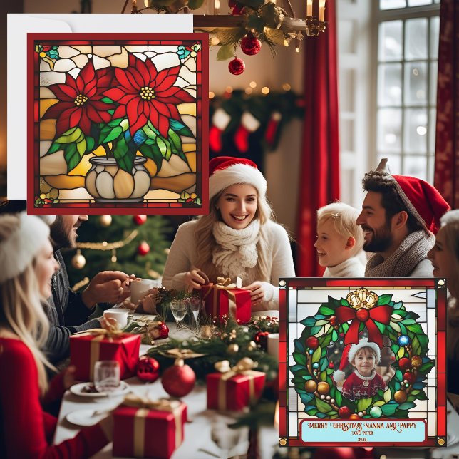 Puppy Faux-lagat glas, omformad till jul (Skapare uppladdad)