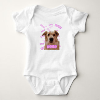 Puppy Fee Boop™ Baby One-Biet - Rolig hund näsa T Shirt