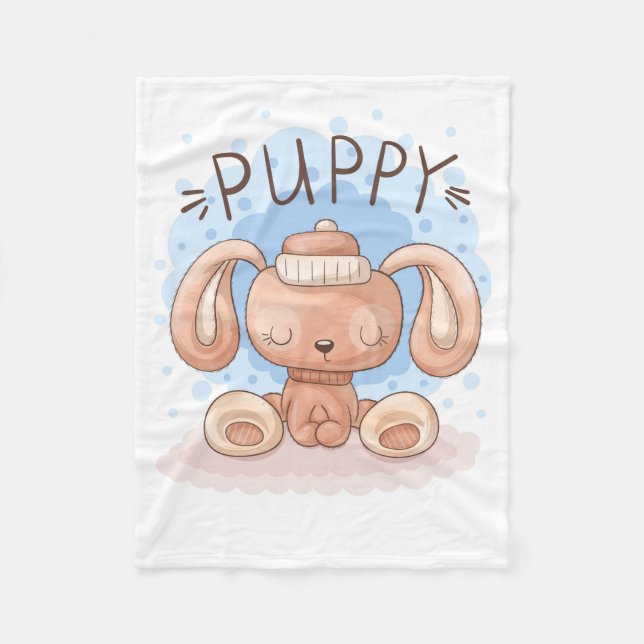 Puppy Fleece Blanket (Framsidan)
