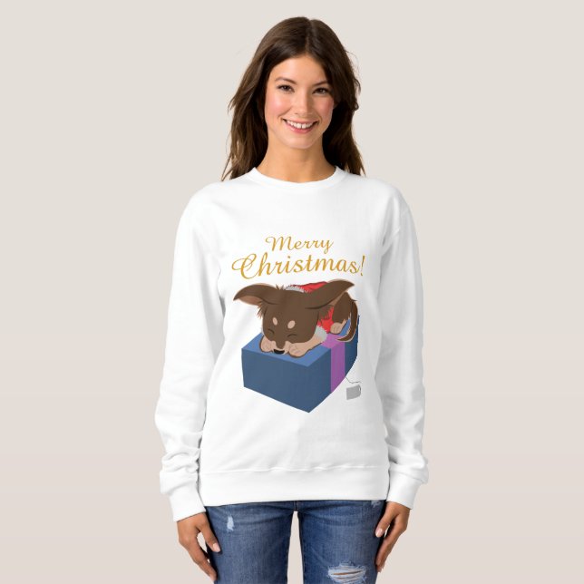 Puppy-förekomst Tee Shirt (Hel framsida)