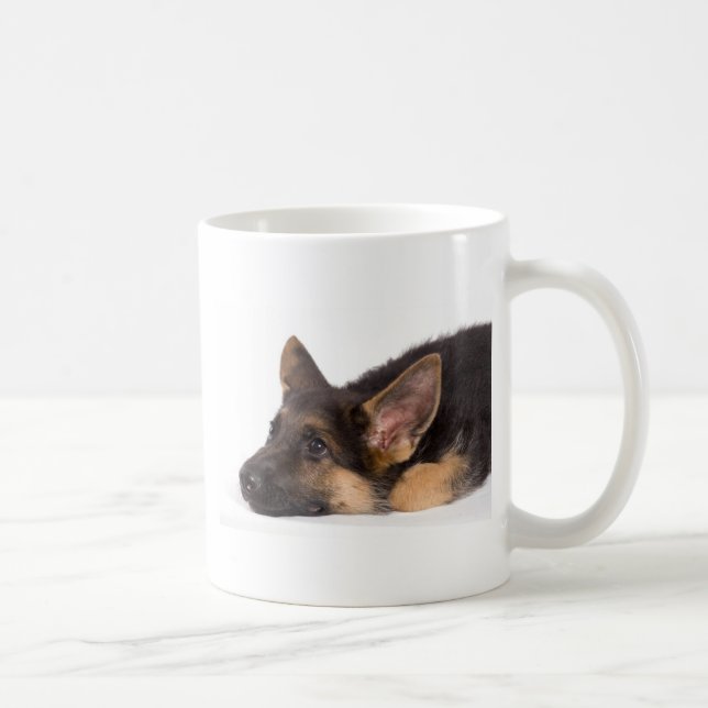 puppy german sheperd kaffemugg (Höger)